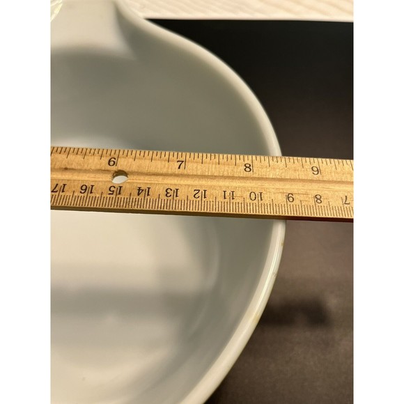 3pc- Vtg Pyrex 1-1/2qt Divided Casserole w/Lid & 2 1/2qt Casserole Dish Ovenware - Picture 12 of 12